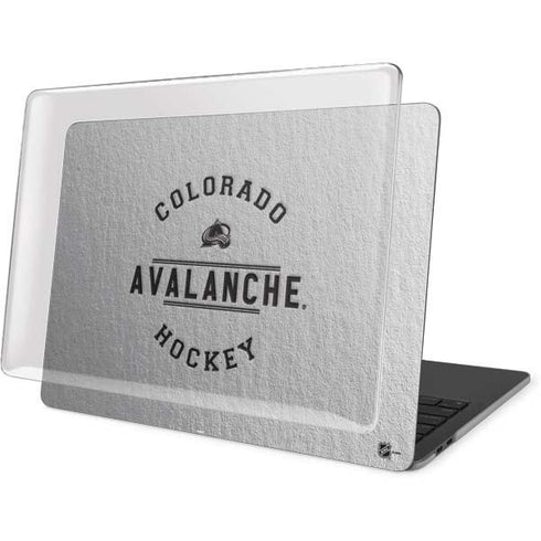 NHL Colorado Avalanche Black Text MacBook Pro 16in (2019-20) Case plus Skin
