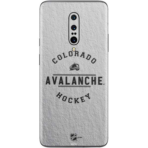 NHL Colorado Avalanche Black Text OnePlus 7 Pro Skin