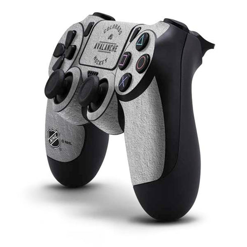 NHL Colorado Avalanche Black Text PS4 Controller Skin