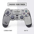 NHL Colorado Avalanche Black Text PS4 Controller Skin