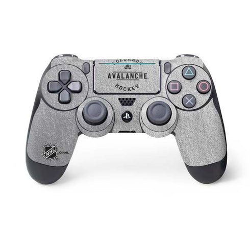 NHL Colorado Avalanche Black Text PS4 Pro/Slim Controller Skin