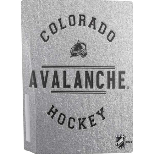 NHL Colorado Avalanche Black Text PS5 Bundle Skin