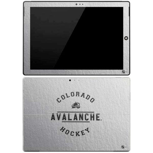 NHL Colorado Avalanche Black Text Surface Pro 3 Skin