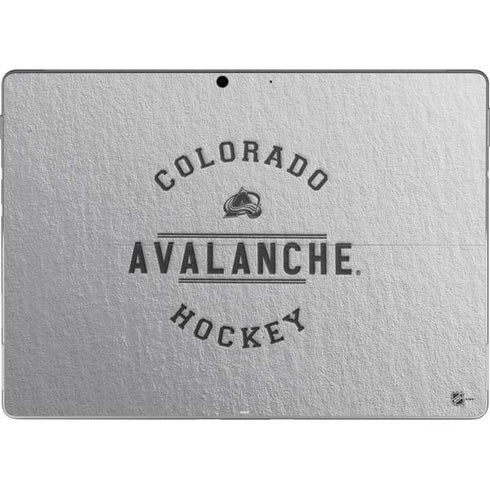 NHL Colorado Avalanche Black Text Surface Pro 9 Skin