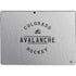 NHL Colorado Avalanche Black Text Surface Pro 9 Skin