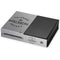 NHL Colorado Avalanche Black Text Xbox One Console Skin
