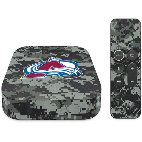 NHL Colorado Avalanche Camo Apple TV Skin