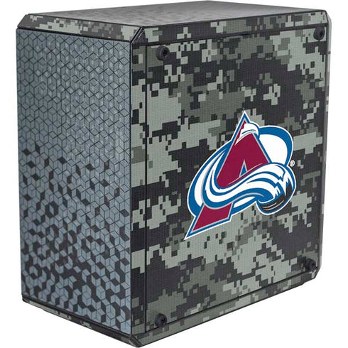 NHL Colorado Avalanche Camo Cooler Master MasterBox Q300L Mini Tower Skin