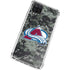 NHL Colorado Avalanche Camo Galaxy A12 Clear Case