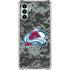 NHL Colorado Avalanche Camo Galaxy A13 5G Clear Case