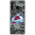 NHL Colorado Avalanche Camo Galaxy A21 Clear Case
