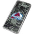NHL Colorado Avalanche Camo Galaxy A21 Clear Case