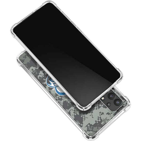 NHL Colorado Avalanche Camo Galaxy A32 5G Clear Case