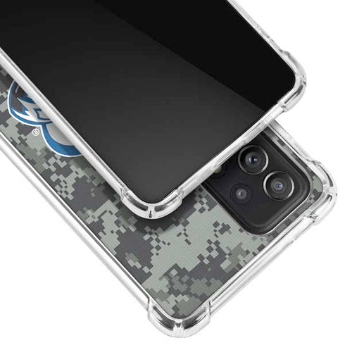 NHL Colorado Avalanche Camo Galaxy A52 5G Clear Case