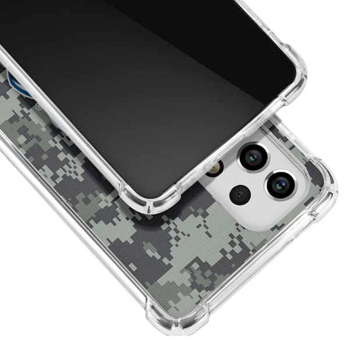 NHL Colorado Avalanche Camo Galaxy A53 5G Clear Case