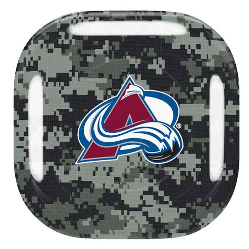 NHL Colorado Avalanche Camo Galaxy Buds Pro Skin