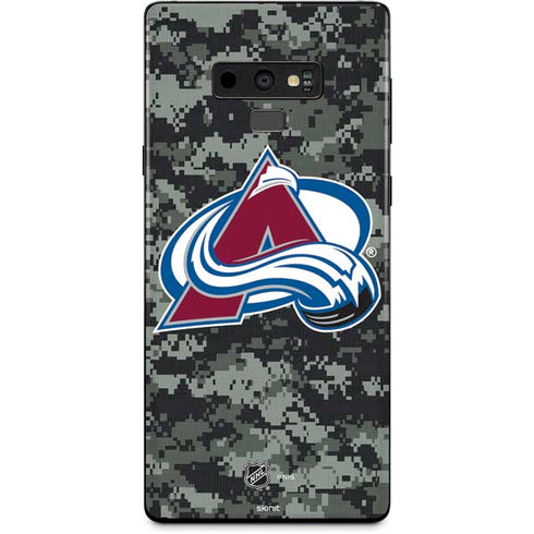 NHL Colorado Avalanche Camo Galaxy Note 9 Skin