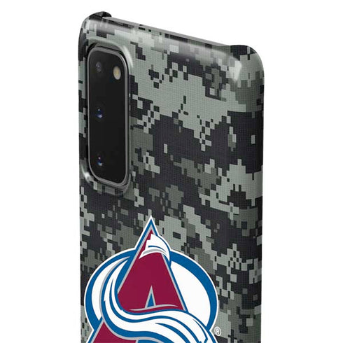 NHL Colorado Avalanche Camo Galaxy S20 Lite Case