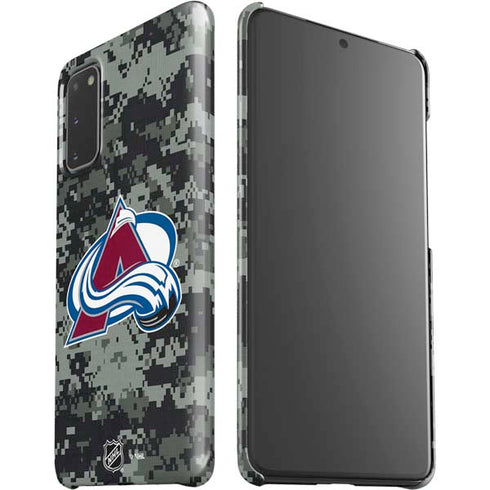 NHL Colorado Avalanche Camo Galaxy S20 Lite Case