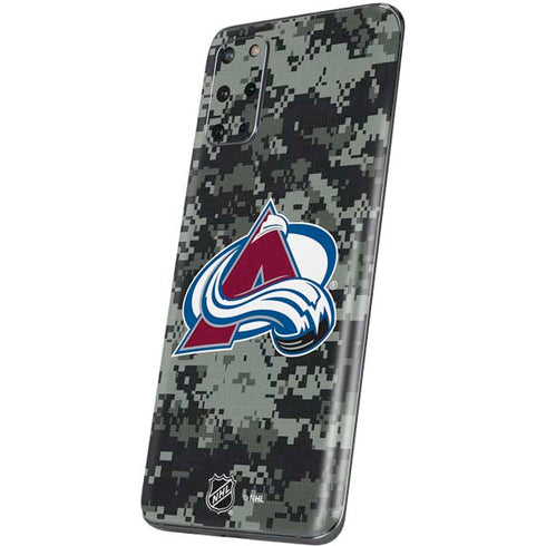 NHL Colorado Avalanche Camo Galaxy S20 Plus Skin