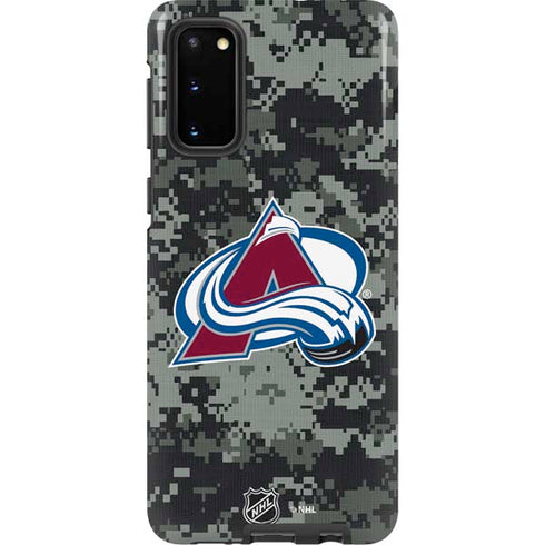 NHL Colorado Avalanche Camo Galaxy S20 Pro Case