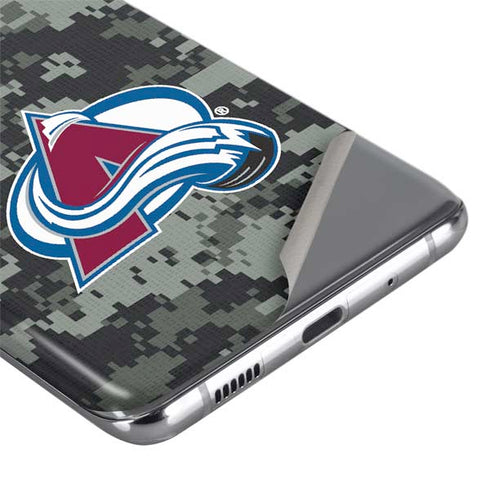 NHL Colorado Avalanche Camo Galaxy S20 Ultra 5G Skin