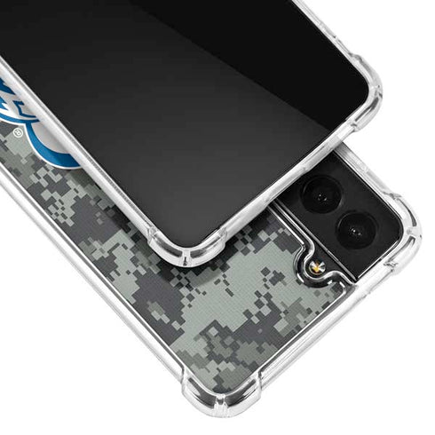 NHL Colorado Avalanche Camo Galaxy S21 FE Clear Case
