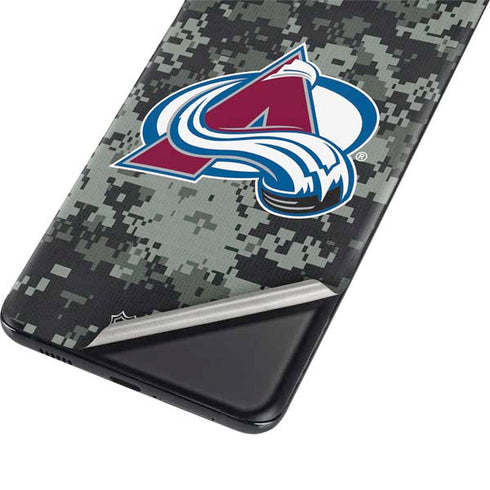 NHL Colorado Avalanche Camo Galaxy S21 Plus 5G Skin