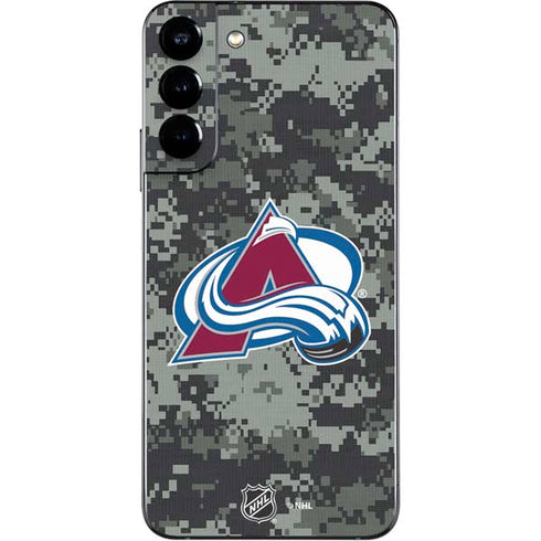 NHL Colorado Avalanche Camo Galaxy S22 Plus Skin