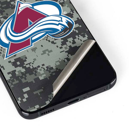 NHL Colorado Avalanche Camo Galaxy S22 Plus Skin