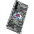 NHL Colorado Avalanche Camo Galaxy S23 FE Clear Case