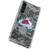 NHL Colorado Avalanche Camo Galaxy S23 Plus Clear Case