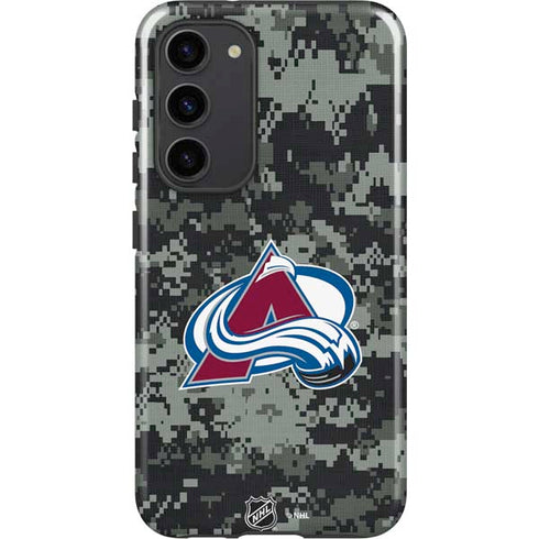 NHL Colorado Avalanche Camo Galaxy S23 Plus Pro Case