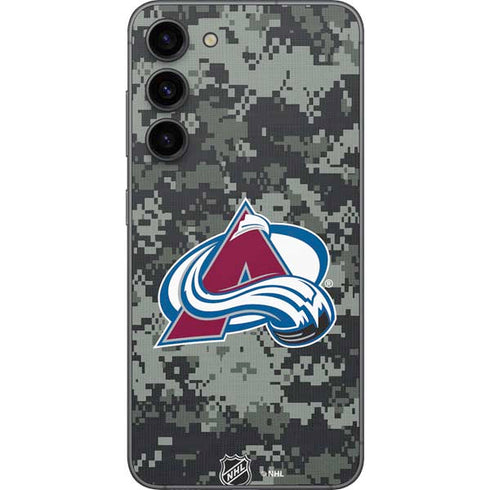 NHL Colorado Avalanche Camo Galaxy S23 Plus Skin