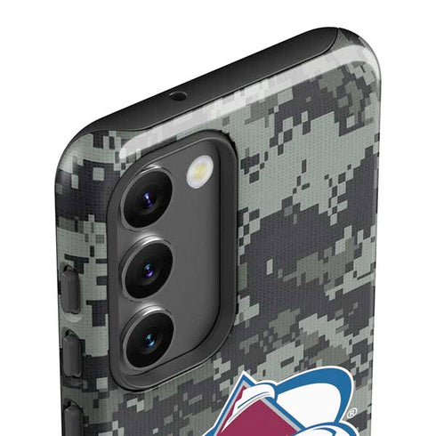 NHL Colorado Avalanche Camo Galaxy S23 Pro Case