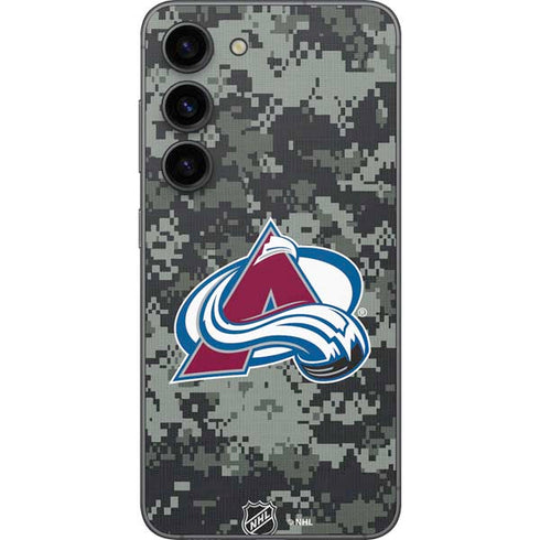 NHL Colorado Avalanche Camo Galaxy S23 Skin