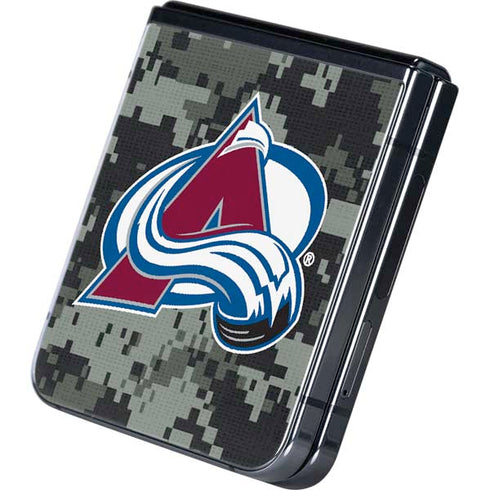 NHL Colorado Avalanche Camo Galaxy Z Flip5 5G Skin