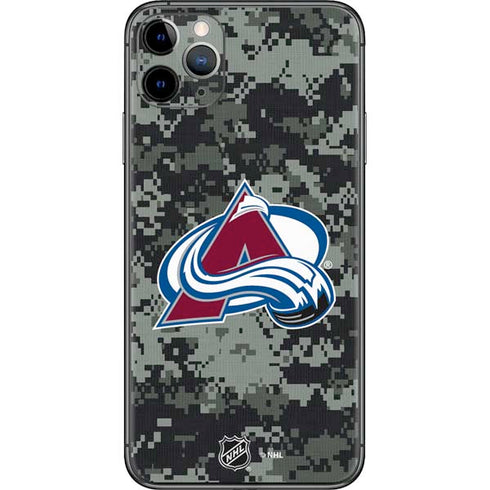 NHL Colorado Avalanche Camo iPhone 11 Pro Max Skin