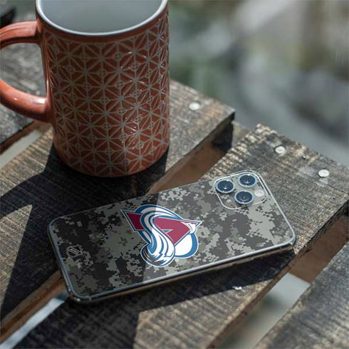 NHL Colorado Avalanche Camo iPhone 11 Pro Skin