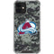 NHL Colorado Avalanche Camo iPhone 12 Clear Case