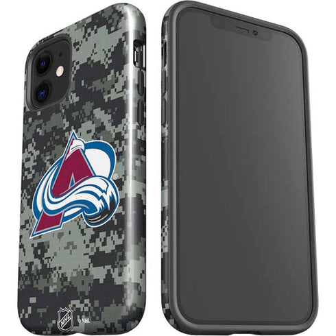 NHL Colorado Avalanche Camo iPhone 12 Impact Case