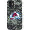 NHL Colorado Avalanche Camo iPhone 12 Mini Lite Case
