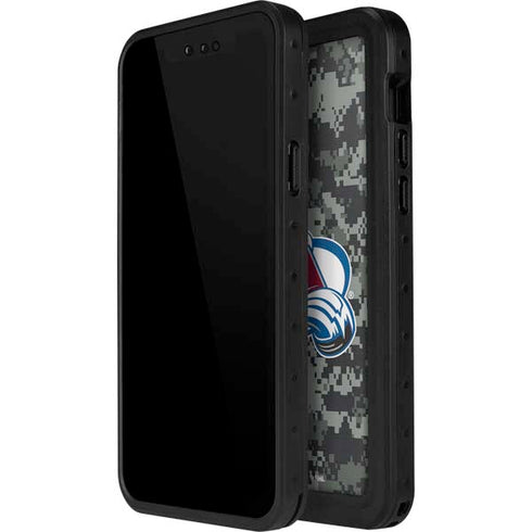 NHL Colorado Avalanche Camo iPhone 12 Mini Waterproof Case