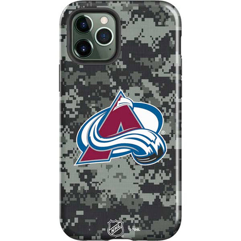 NHL Colorado Avalanche Camo iPhone 12 Pro Max Impact Case