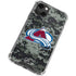 NHL Colorado Avalanche Camo iPhone 13 Mini Clear Case
