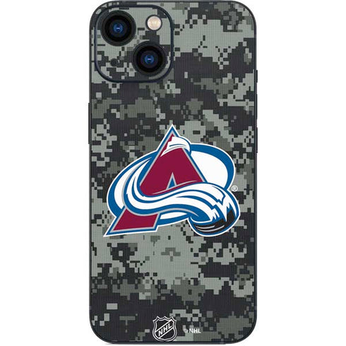 NHL Colorado Avalanche Camo iPhone 13 Mini Skin