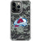 NHL Colorado Avalanche Camo iPhone 13 Pro Clear Case