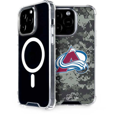 NHL Colorado Avalanche Camo iPhone 13 Pro MagSafe Case