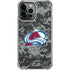 NHL Colorado Avalanche Camo iPhone 13 Pro Max Clear Case