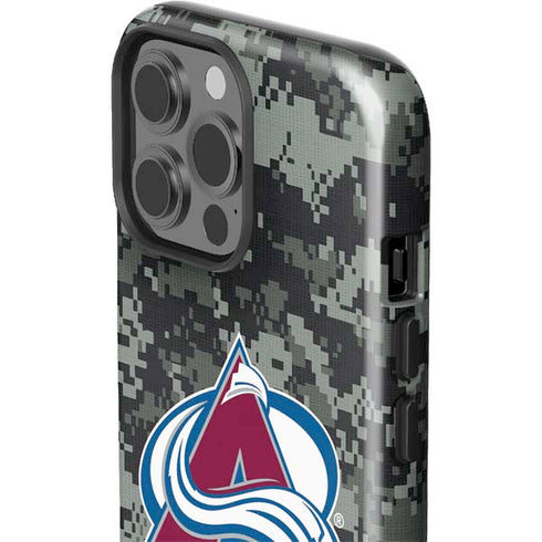 NHL Colorado Avalanche Camo iPhone 13 Pro Max Impact Case